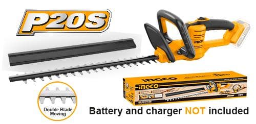 Ingco CHTLI20018 Cordless Hedge Trimmer