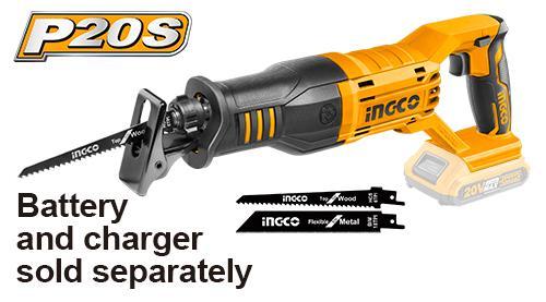 Ingco CRSLI1151 Cordless Reciprocating Saw