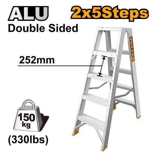 Ingco HLAD01051 Double Side Ladder