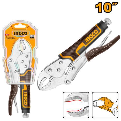 Ingco HCJLW0210 Curved Jaw Locking Plier