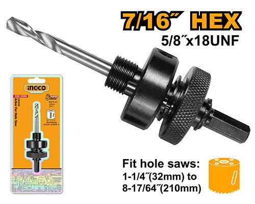 Ingco HSA02 Arbor For Hole Saw