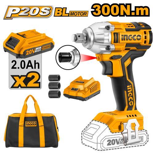Ingco CIWLI2001 Cordless Impact Wrench