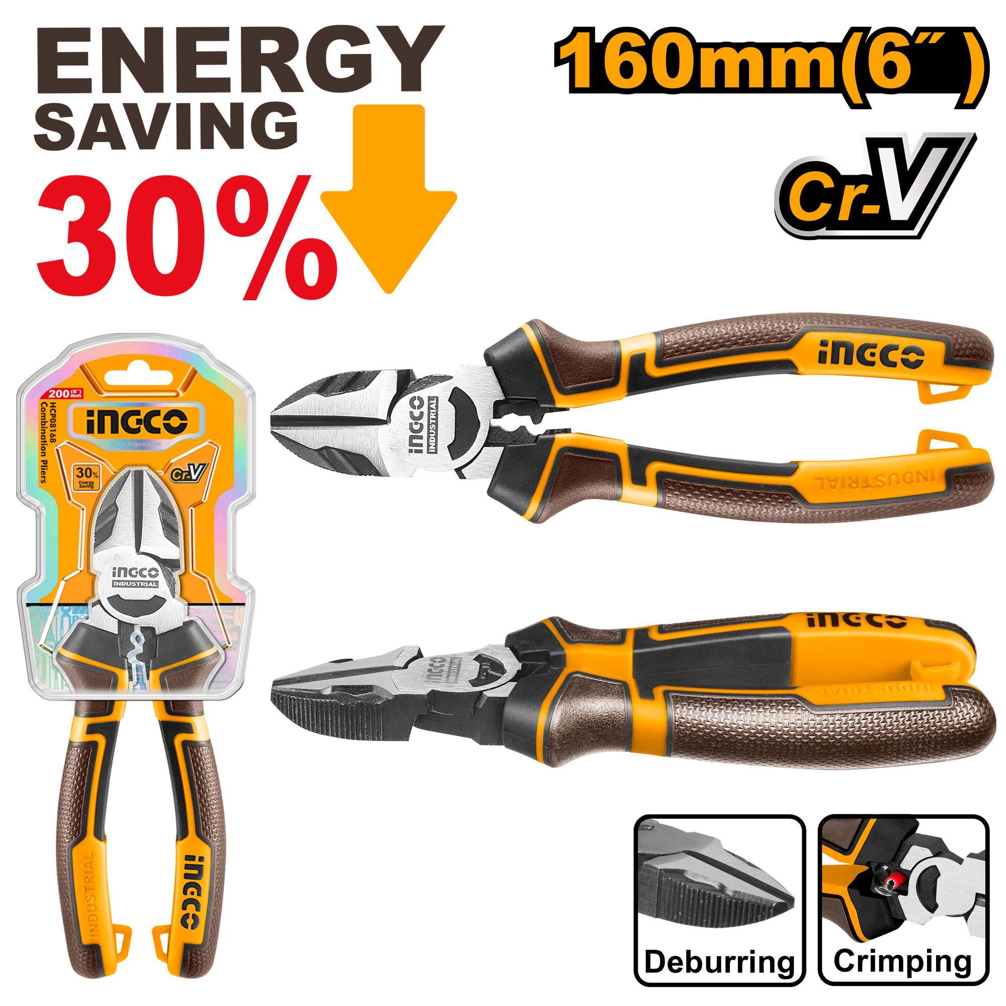 Ingco HHLDCP28160 High Leverage Diagonal Cutting Pliers