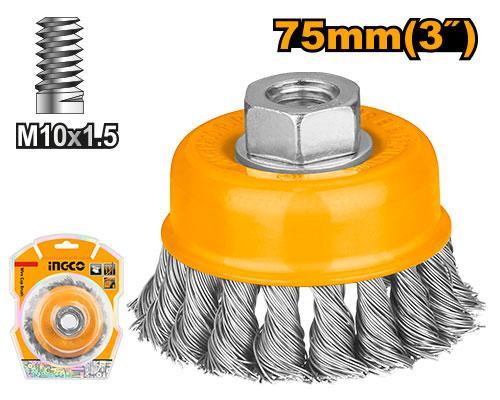 Ingco WB20752 Wire Cup Brush