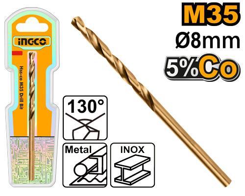 Ingco DBT01130801 Hss-co M35 Drill Bit