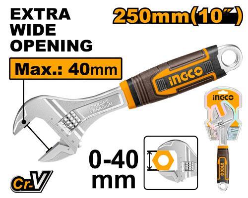 Ingco HADW131108 Adjustable Wrench