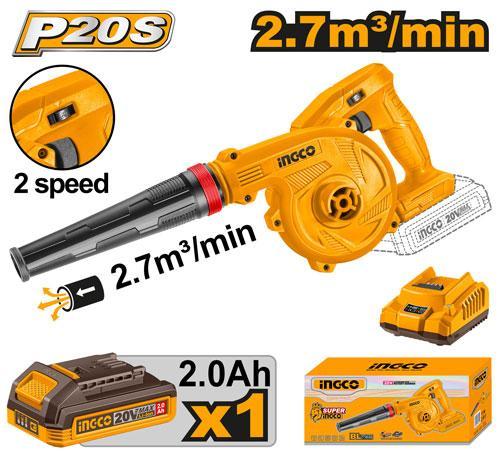 Ingco CABLI200181 Cordless Blower