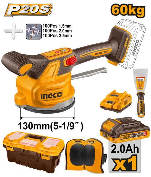 Ingco CTVLI20015 Cordless Tile Vibration Machine