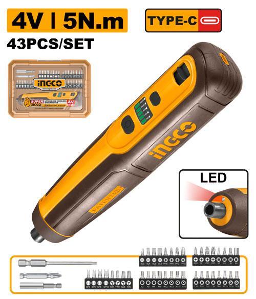 Ingco CSDLI04062 Cordless Screwdriver