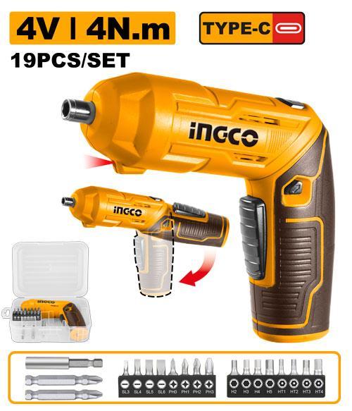 Ingco CSDLI0442 Cordless Screwdriver