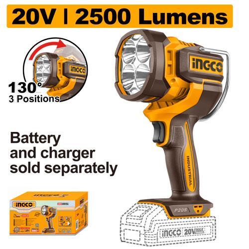 Ingco CWLI20885 Cordless Work Lamp