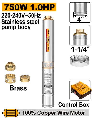 Ingco DWP75062 4" Deep Well Pump
