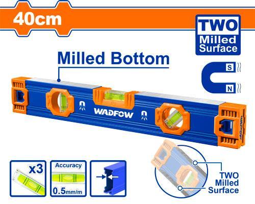 Wadfow WSL3G40 Spirit Level With Powerful Magnets