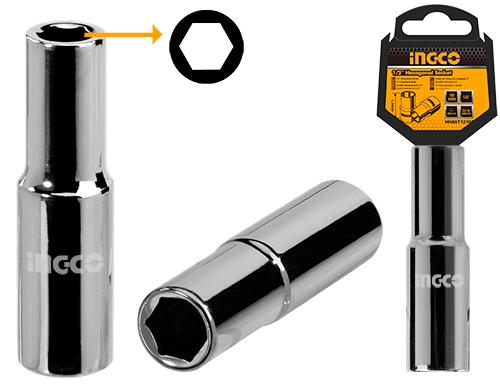 Ingco HHAST12213L 1/2" Deep Hexagonal Socket