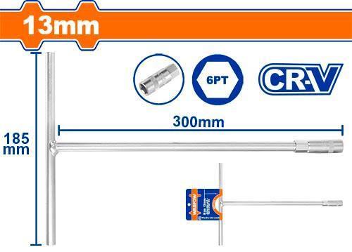 Wadfow WTH1113 T-handle Socket Wrench