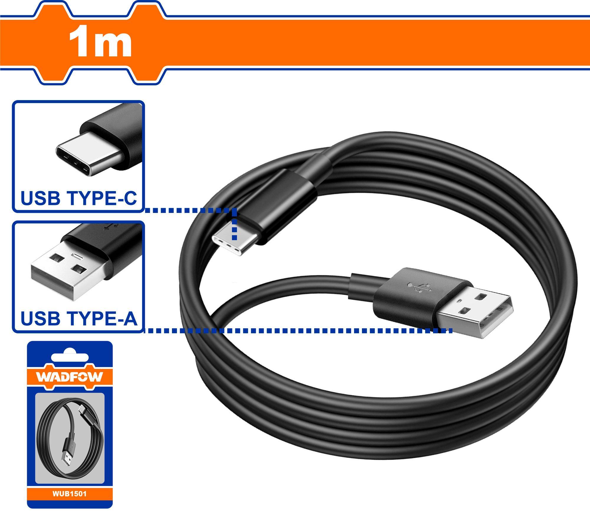 Wadfow WUB1501 Usb Type-a To Type-c Cable